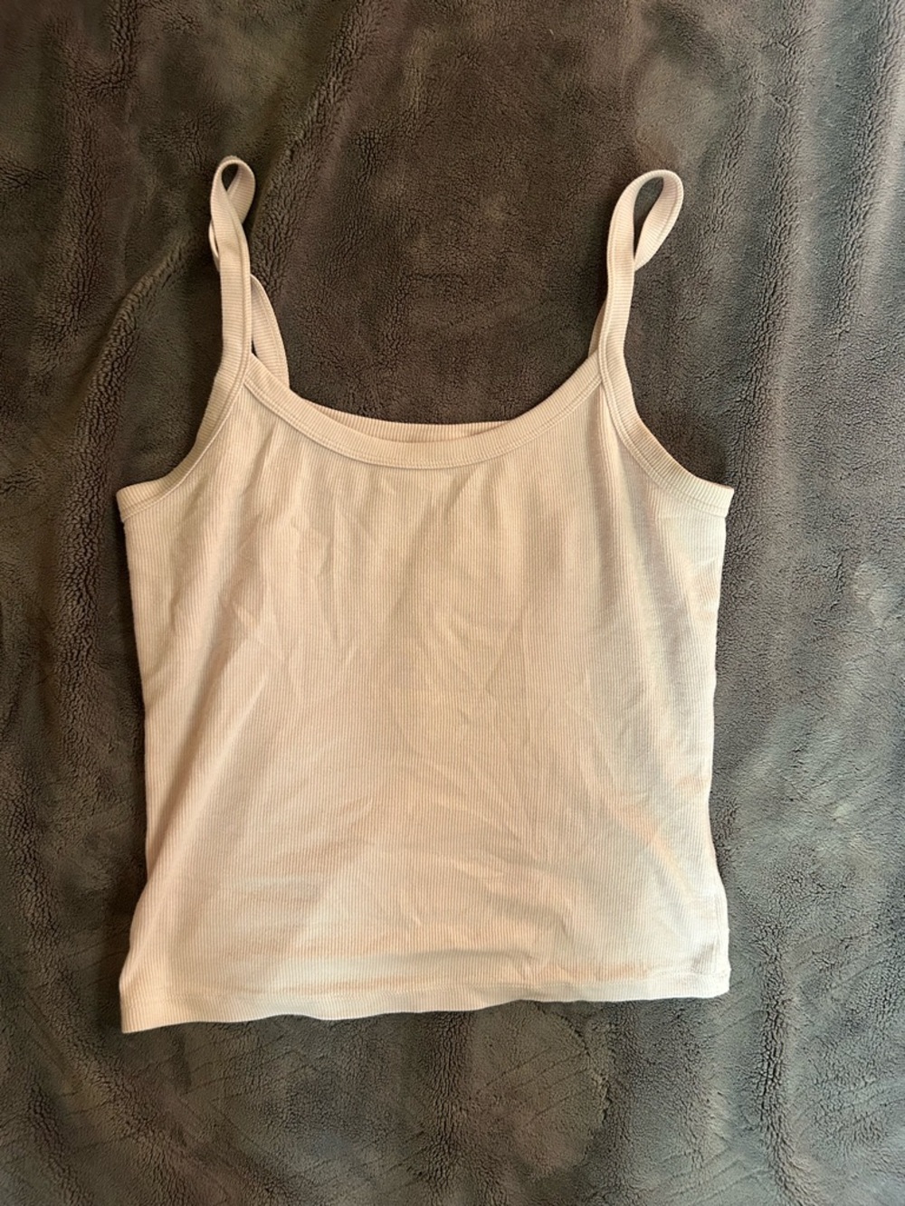 TNA light pink Ribbed Cami Tank Top